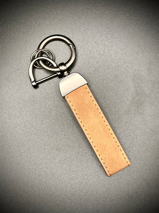 Porte-clé cuir grande boucle